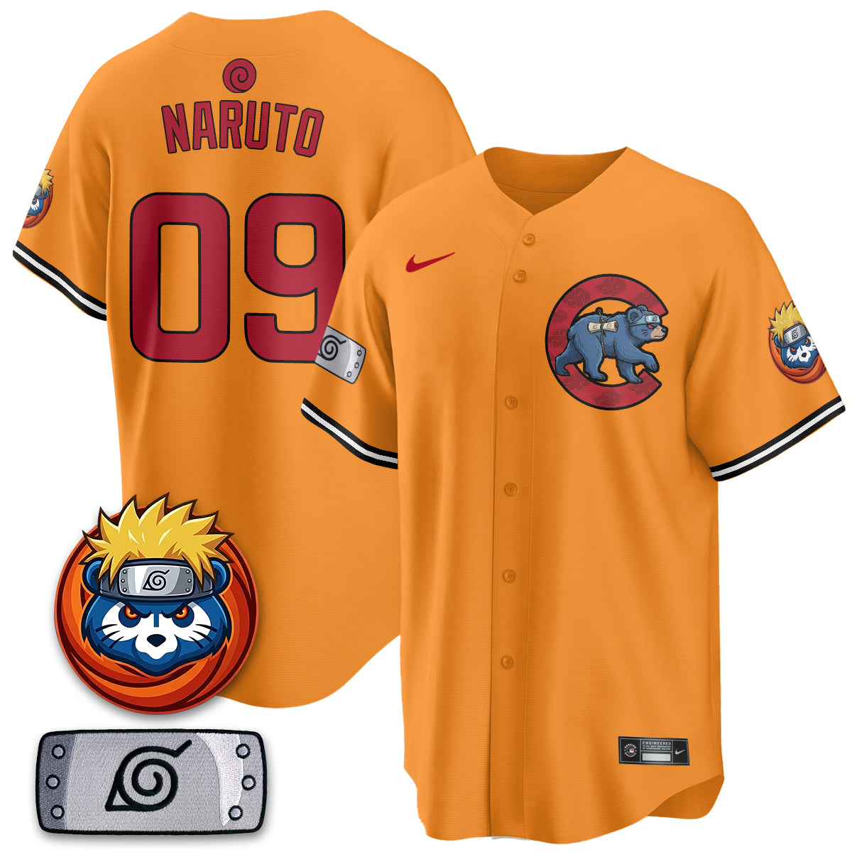 Chicago Cubs Naruto Akatsuki Vapor Limited Jersey V2- Stitched