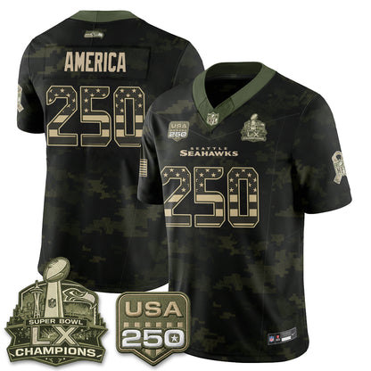 SEA 2026 Salute to Service Edition Vapor Jersey - Stitched n5