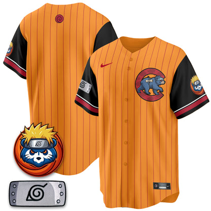 Chicago Cubs Naruto Akatsuki Vapor Limited Jersey V2- Stitched