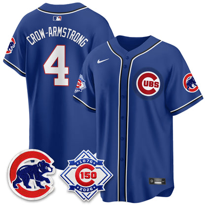CHC 150th Anniversary Black Out Style Vapor Premier Limited Jersey - All Stitched