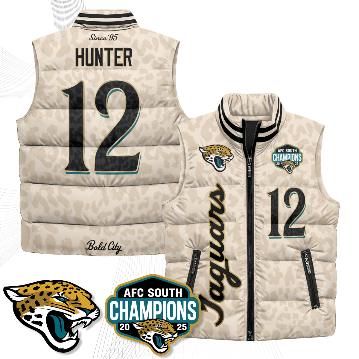 DET 2026 Rivalries Puffer Vest - Printed