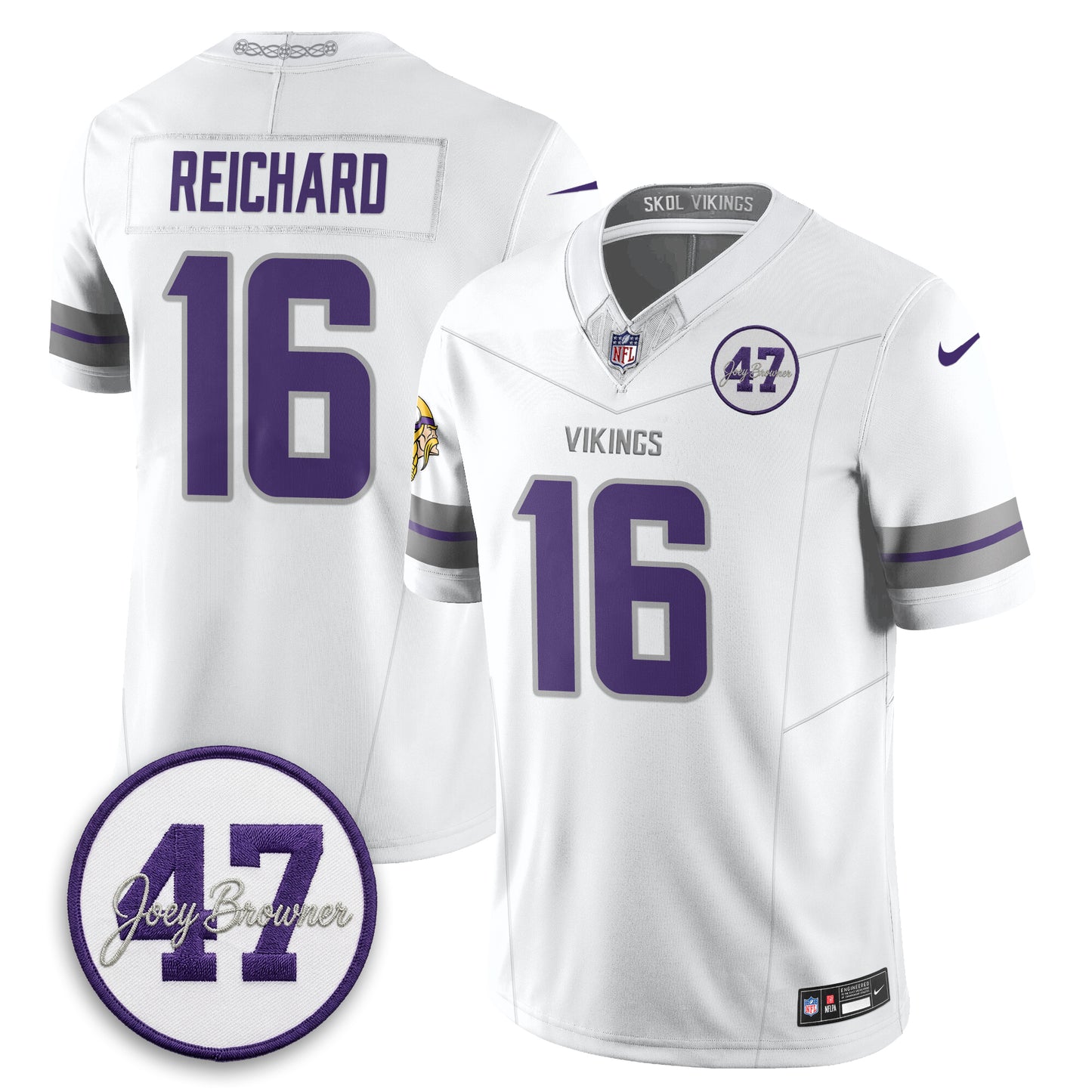MIN Joey Browner Thank You For Memories - 1960 – 2026 Football Vapor Limited Jersey - All Stitched