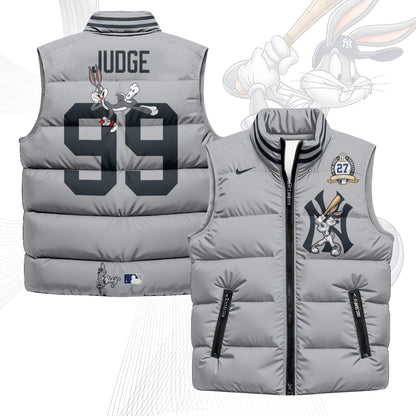 New York Yankees Edition Unisex Puffer Vest - Printed
