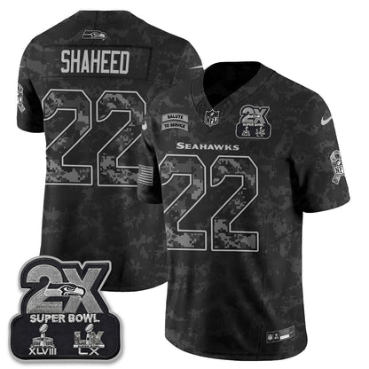 SEA 2026 Salute to Service Vapor Jersey - Stitched