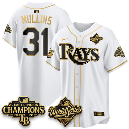 TB 2026 AL Champions Gold Edition Vapor Jersey - Stitched