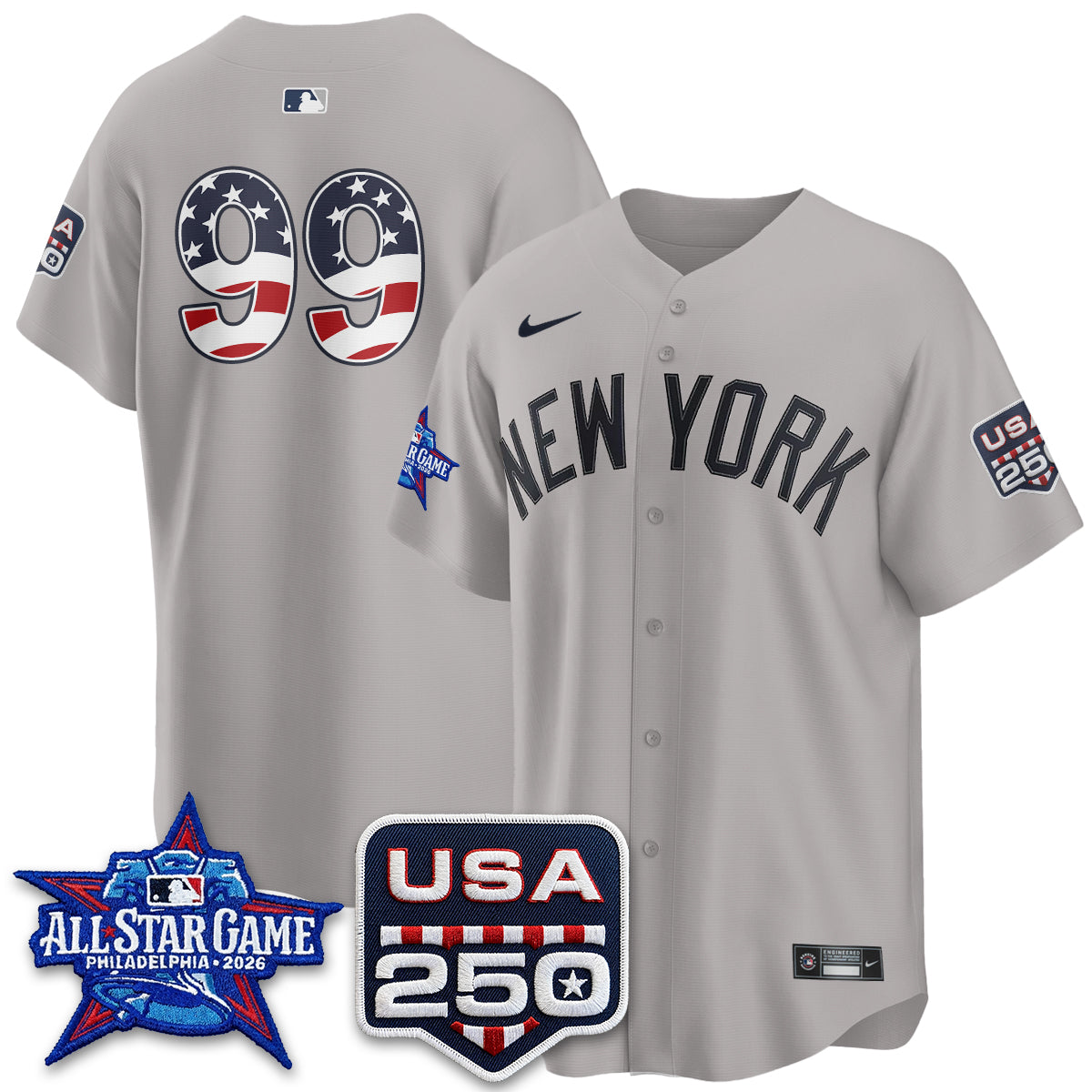 New York Yankees  2026 All Star Edition Vapor Jersey - Stitched
