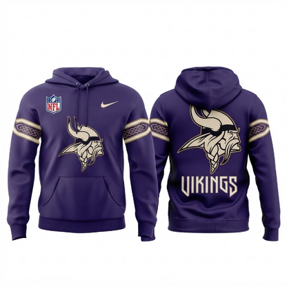 MIN 2026 Rivalries Norse Pattern Pullover Hoodie - Printed