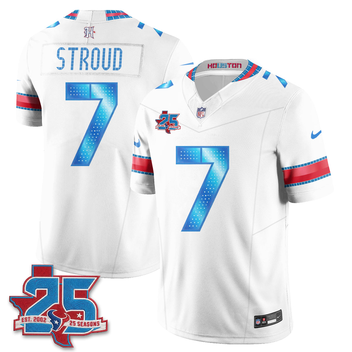 Houston Texans 2026 Rivalries Vapor Jersey - Stitched