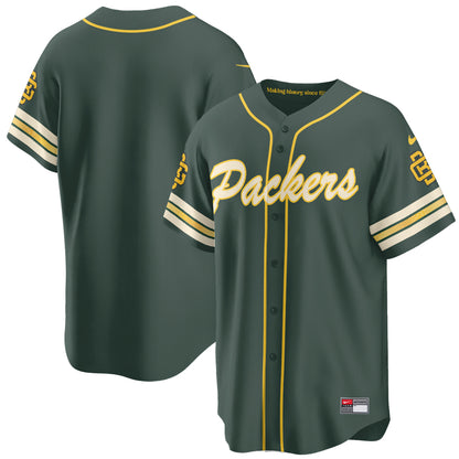 Green Bay Packers 2026 Rivalries Baseball Vapor Jersey - Stitched