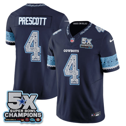 DAL 2026 Hispanic Month Edition Vapor Jersey - Stitched