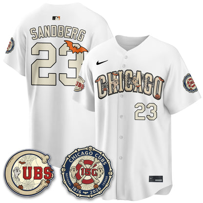 Chicago Cubs Halloween 2026 Vapor Limited Jersey - Stitched