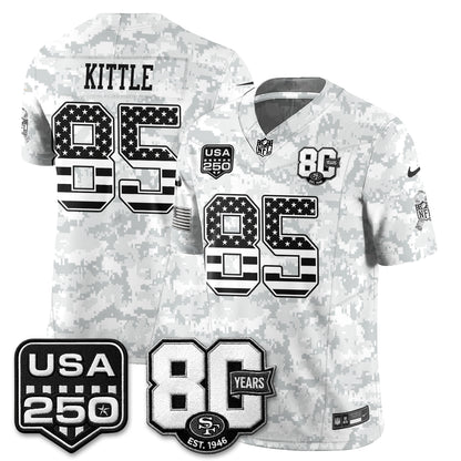 SF 2026 Salute to Service Edition Vapor Jersey - Stitched