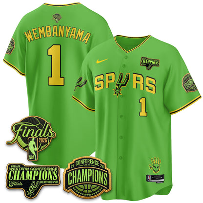 SAS 2026 Basketball Alien Style Vapor Jersey - Stitched