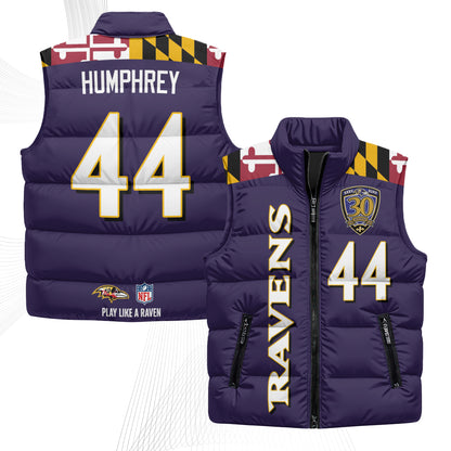 BAL Maryland Puffer Vest - Printed