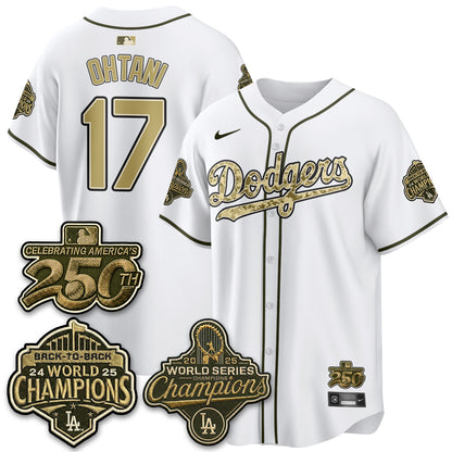 LAD Military Appreciation Game Day Jersey -All Stitched