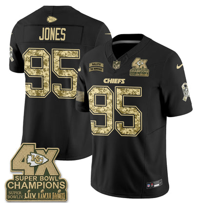 KC 2026 Salute to Service Vapor Jersey V2- Stitched