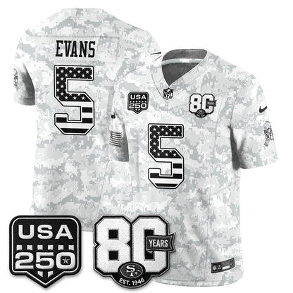 SF 2026 Salute to Service Edition Vapor Jersey - Stitched