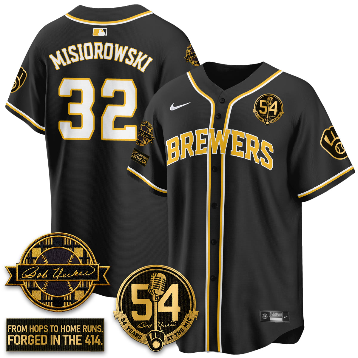 MIL 2026 Black Out Style Limited Vapor Jersey - All Stitched