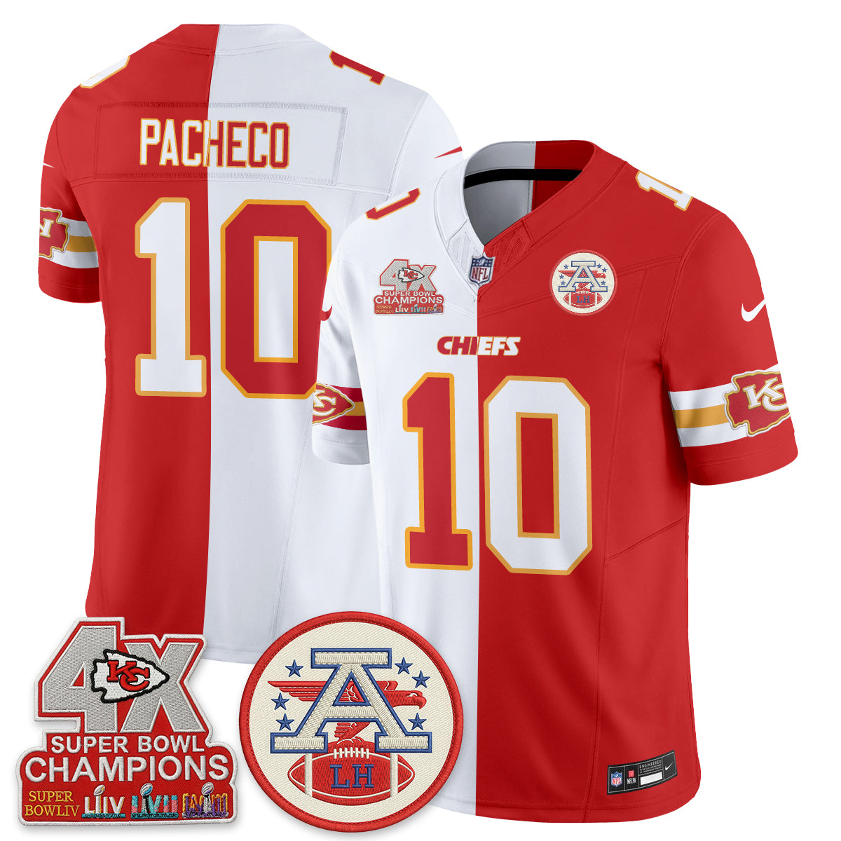 KC Split Edition Vapor Jersey - Stitched