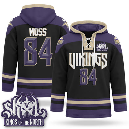 Minnesota Vikings 2026 Rivalries Fleece-Lined Hockey Hoodie - Stitched