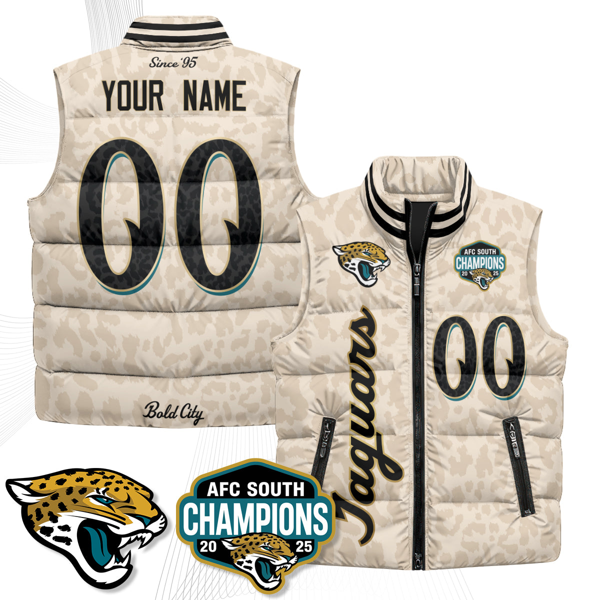 DET 2026 Rivalries Custom Puffer Vest - Printed