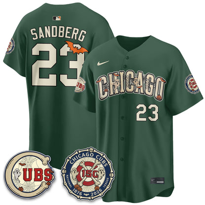 Chicago Cubs Halloween 2026 Vapor Limited Jersey - Stitched