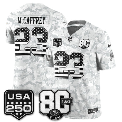SF 2026 Salute to Service Edition Vapor Jersey - Stitched