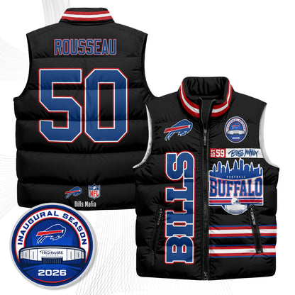 BUF "Mafia" Edition Puffer Vest - Printed
