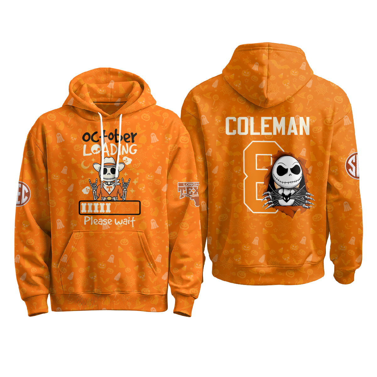 TEX x Skeleton Gentleman Edition Hoodie - Printed