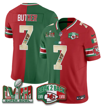KC Mexico Split Edition Vapor Jersey - Stitched
