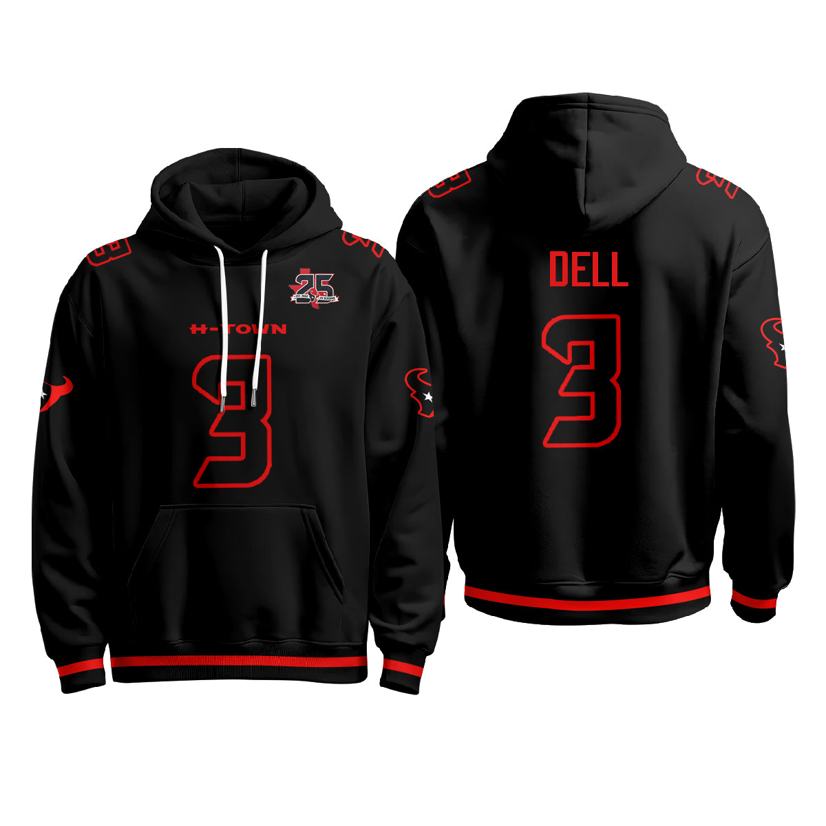 HOU Star Edition Pullover Hoodie - Printed