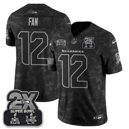SEA 2026 Salute to Service Vapor Jersey - Stitched