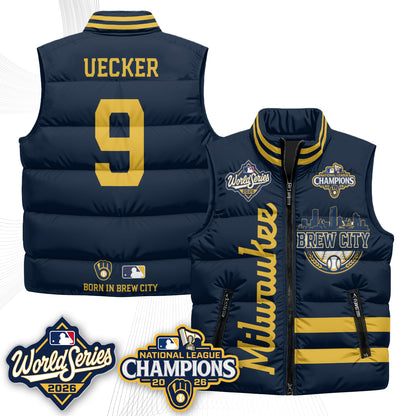MIL 2026 NL Champions Puffer Vest - Printed