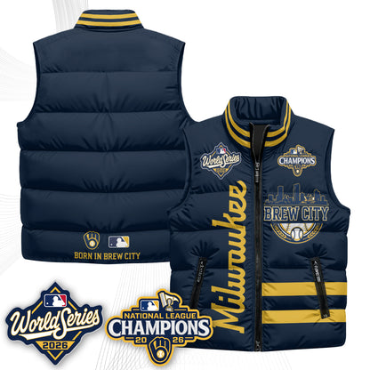 MIL 2026 NL Champions Puffer Vest - Printed
