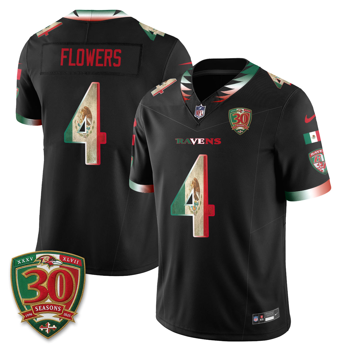 BAL Mexico Edition Vapor Jersey - Stitched