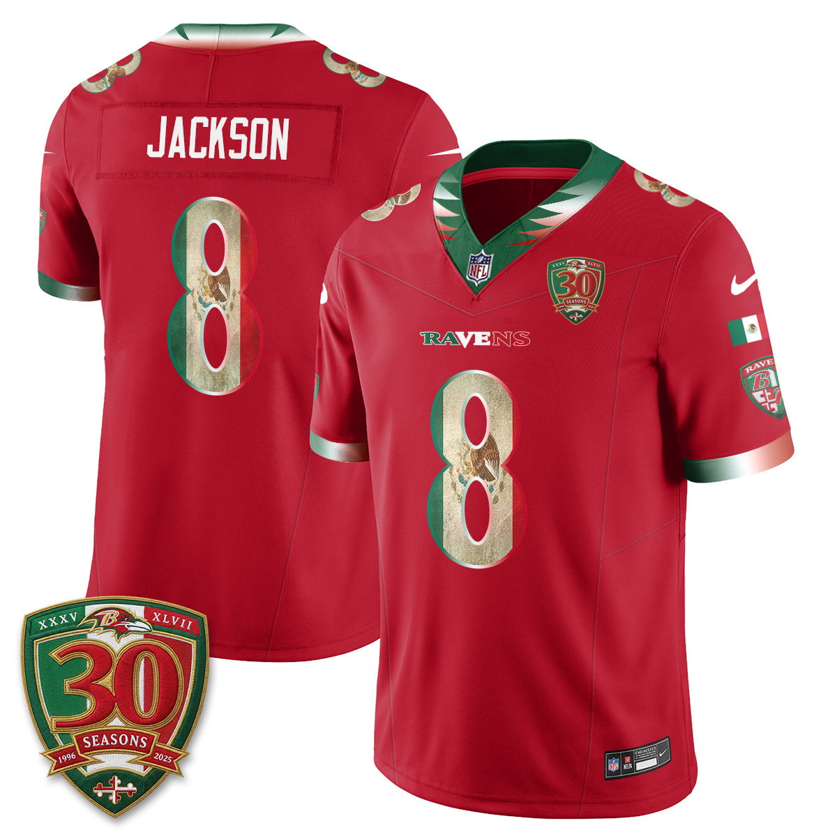 BAL Mexico Edition Vapor Jersey - Stitched