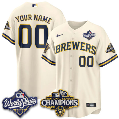 MIL 2026 NL Champions Custom Vapor Jersey - Stitched