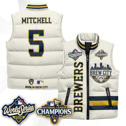 MIL 2026 NL Champions Puffer Vest - Printed