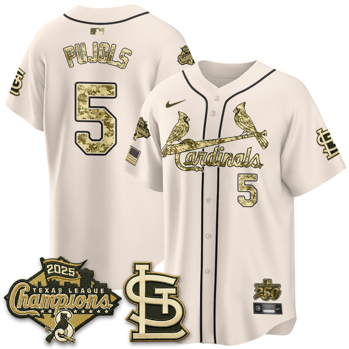 STL 2026 Armed Forces Day Jersey - All Stitched