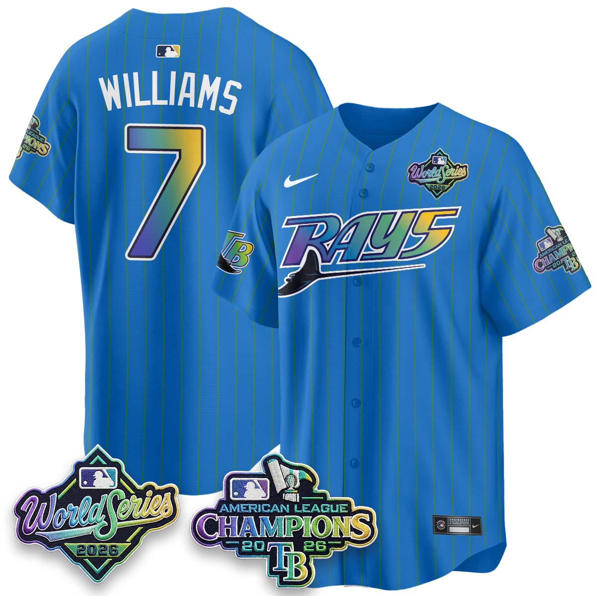TB 2026 AL Champions Limited Vapor Jersey - Stitched