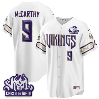 Minnesota Vikings 2026 Rivalries Edition Baseball Vapor Jersey - Stitched