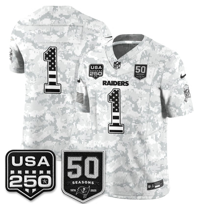 Tampa Bay Buccaneers 2026 Salute to Service Edition Vapor Jersey - Stitched
