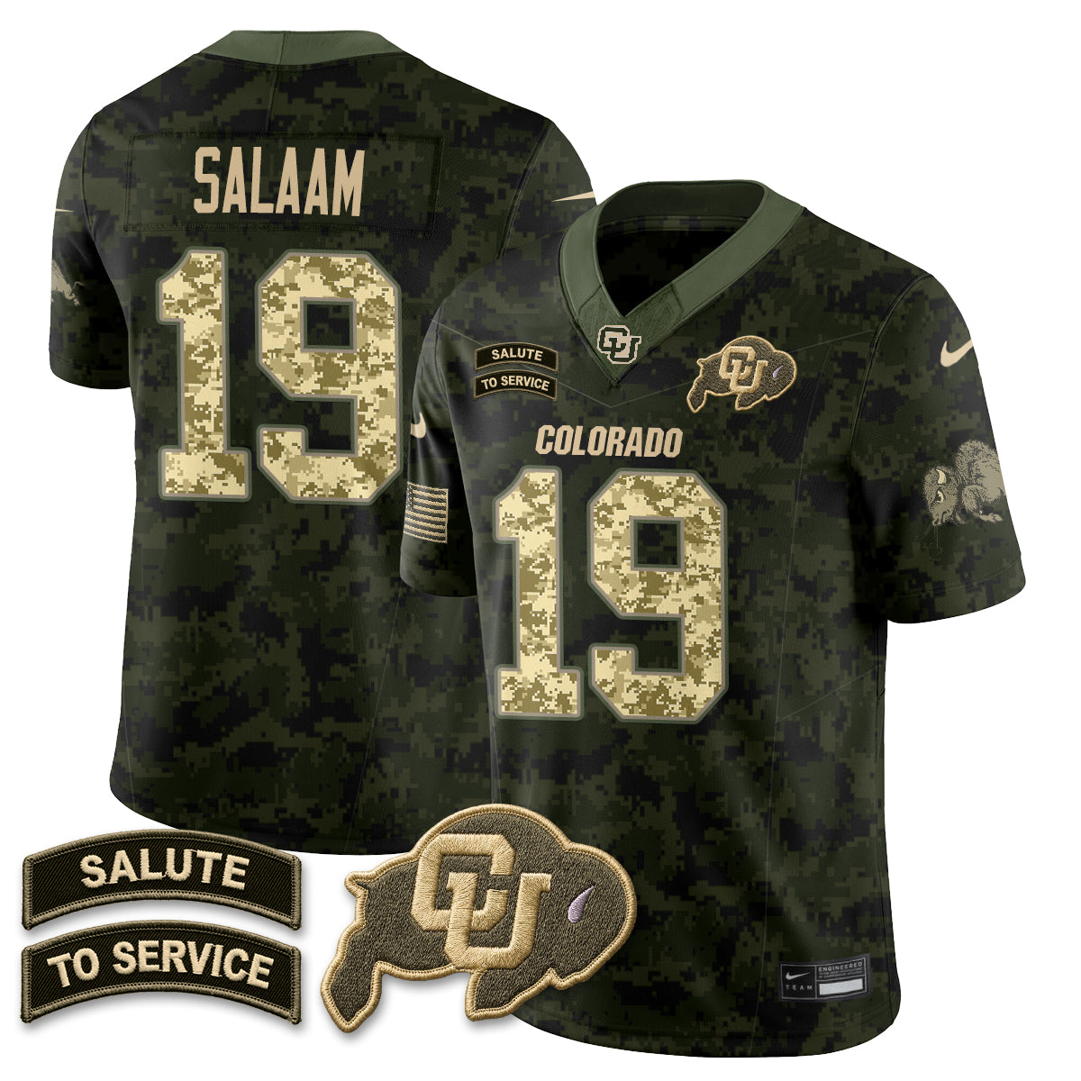 CU 2026 Salute to Service Vapor Jersey - Stitched