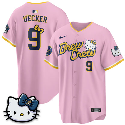 Milwaukee Brewers x Meow KT Vapor Jersey - Stitched N1