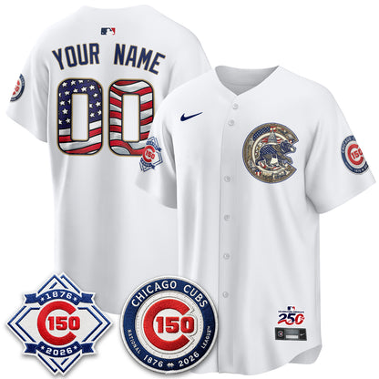 CHC 2026 Independence Day USA Vapor Limited Custom Jersey - Stitched
