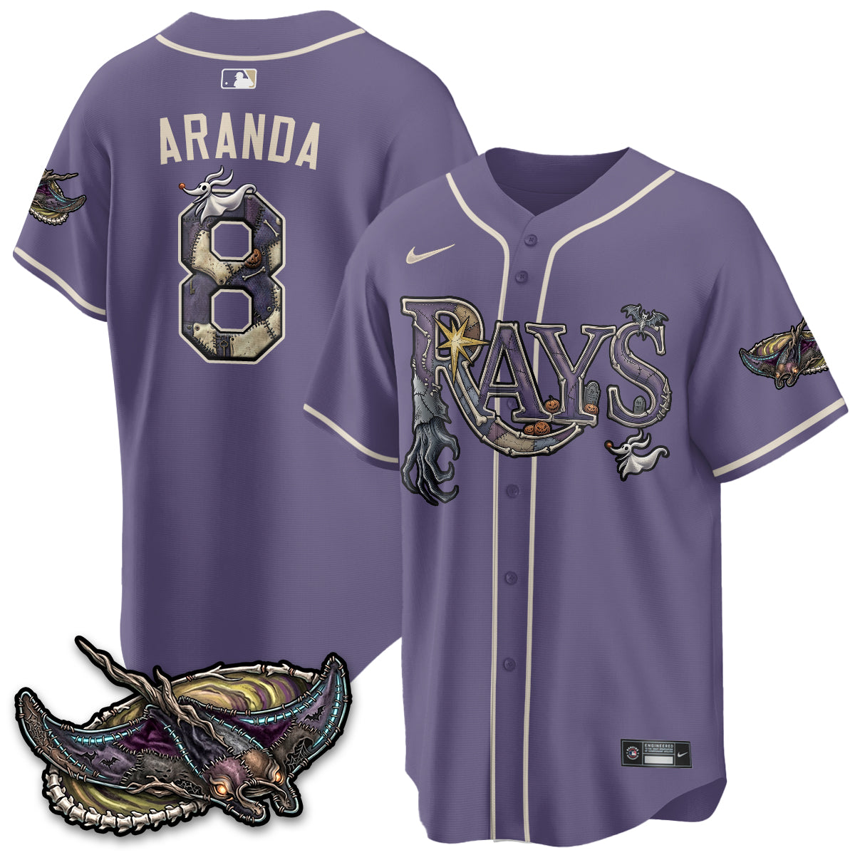 TB Nightmare Edition Vapor Jersey - Stitched