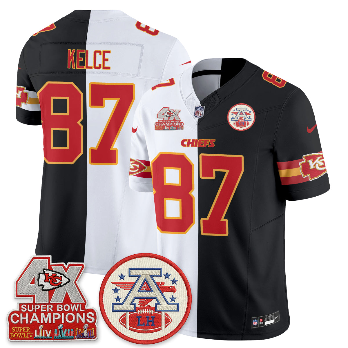 KC Split Edition Vapor Jersey - Stitched