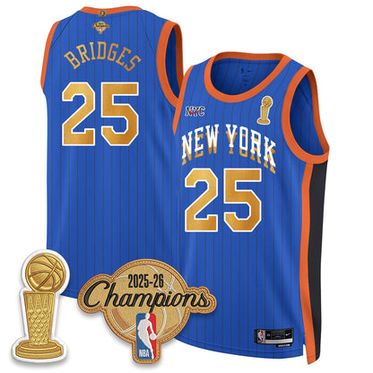 NYK Champions Night Vapor Jersey - Stitched