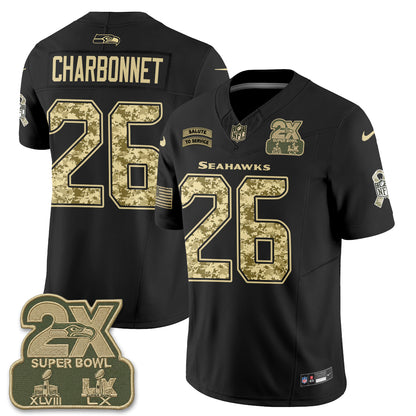 SEA 2026 Salute to Service Vapor Jersey - Stitched