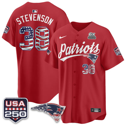 New England Patriots America Edition Vapor Jersey - Stitched